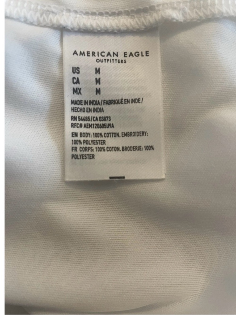 American Eagle Outfitters White Spaghetti Strap Mini Dress - Picture 9 of 9